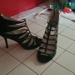 Michael kors leather heels